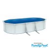 Pontaqua Family Pool KIT WHITE ovális fémfalas családi medence szett 610 x 360 x 120 cm